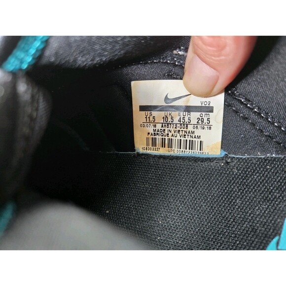 Nike Air Force 270 Command Force Shoes Mens 11.5 Black Running Athletic Sneakers main image 6